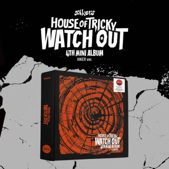 xikers - HOUSE OF TRICKY : WATCH OUT (HIKER Ver.) (Target Exclusive, CD) image {3}