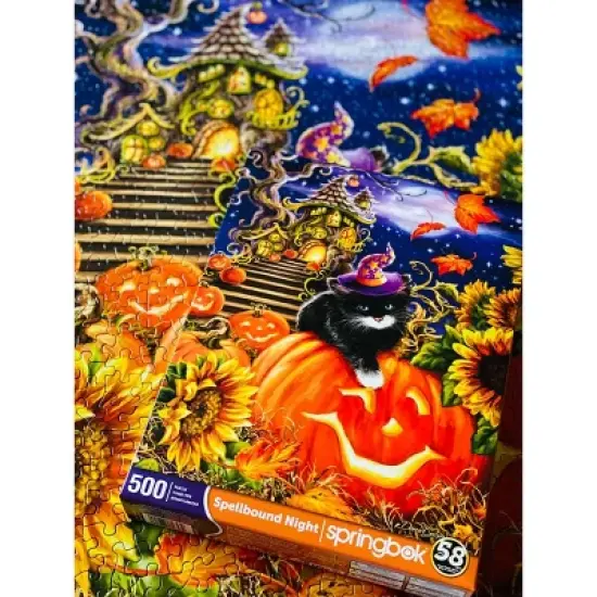 Springbok Spellbound Night Jigsaw Puzzle - 500pc image {3}