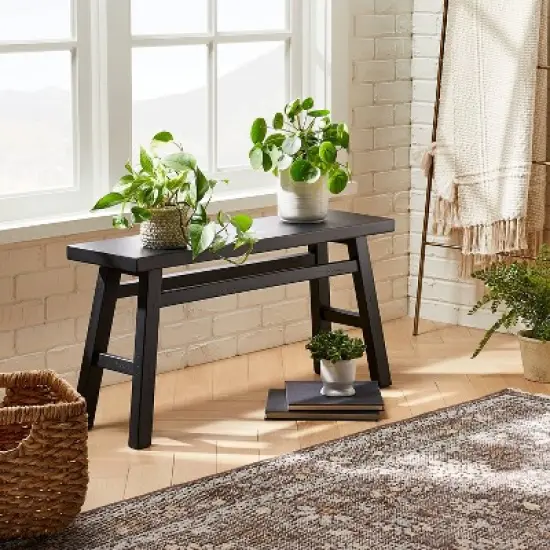 Thatcher Wood Bench - Threshold designed with Studio McGee&trade; image {10}