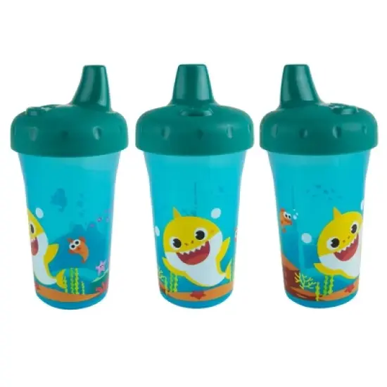 The First Years Baby Shark 9oz Hard Spout Portable Sippy Bin Cup image {2}