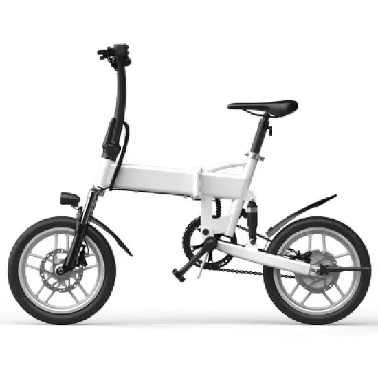 GlareWheel 16'' Folding Electric City Bike X3 image {2}