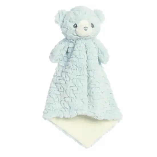 ebba Huggy Collection 16" Bear Luvster Blue Stuffed Animal image {1}