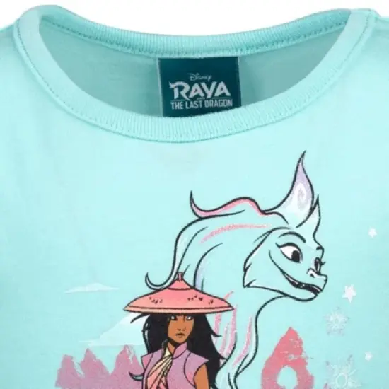 Disney Lilo & Stitch Raya and the Last Dragon Encanto Moana Mirabel Sisu Girls Dress Tulle Dress Little Kid to Big Kid image {6}