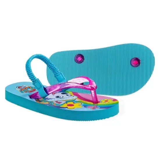 Nickelodeon Girls Boys character flip flop sandals kids water shoes - Paw Patrol Blues Clues thong beach slides slip on quick dry Toddler/Little Kid image {3}
