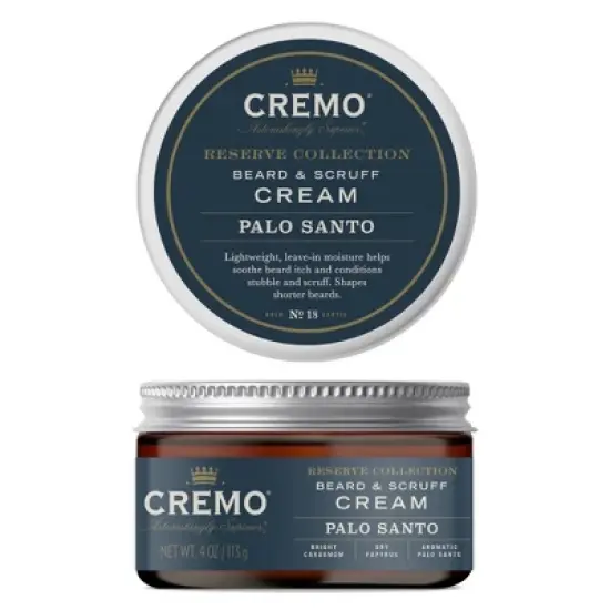 Cremo Palo Santo Beard & Scruff Cream - 4oz image {1}