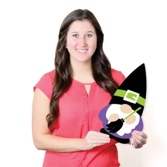 Big Dot of Happiness Halloween Gnomes - Gnome Lawn Decorations - Outdoor Spooky Fall Party Yard Decorations - 10 Piece image {7}