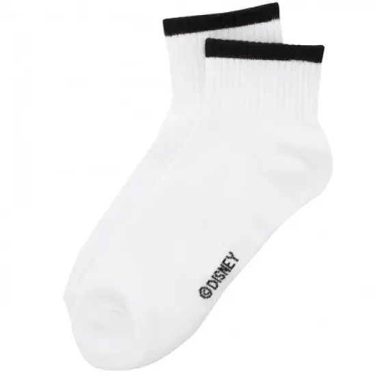 Womens Nightmare Before Christmas Jack Skellington 8-Pair Mid Crew Socks image {5}