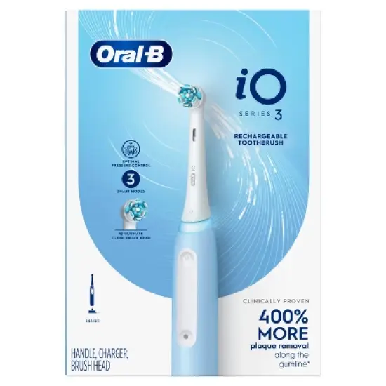Oral-B iO Series 3 Electric Toothbrush with Brush Head image {1}