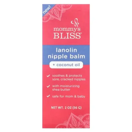 Mommy's Bliss Lanolin Nipple Balm + Coconut Oil, 2 oz (56 g) image {3}