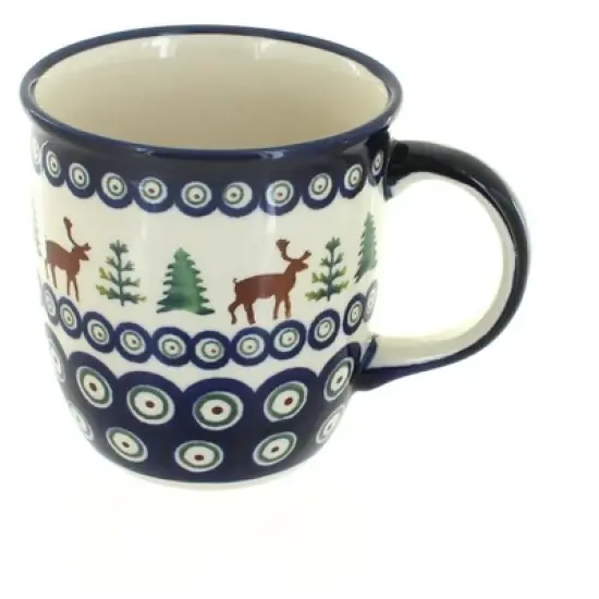 Blue Rose Polish Pottery Zaklady Mug image {13}