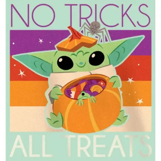 Girl's Star Wars: The Mandalorian All Treats For Grogu T-Shirt image {1}