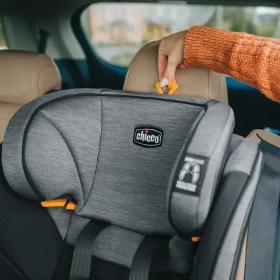 Chicco MyFit ClearTex Harness Booster Car Seat - Shadow image {8}