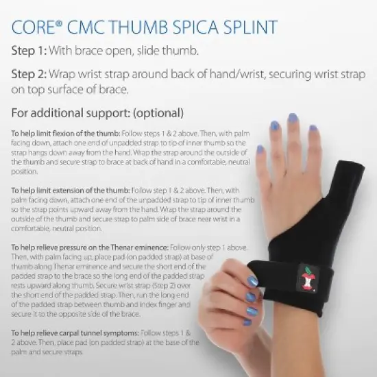 CMC Thumb Spica Splint image {7}