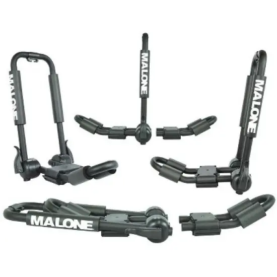 Malone FoldAway-5 Multi-Rack Folding 1 or 2 Kayak Carrier image {1}