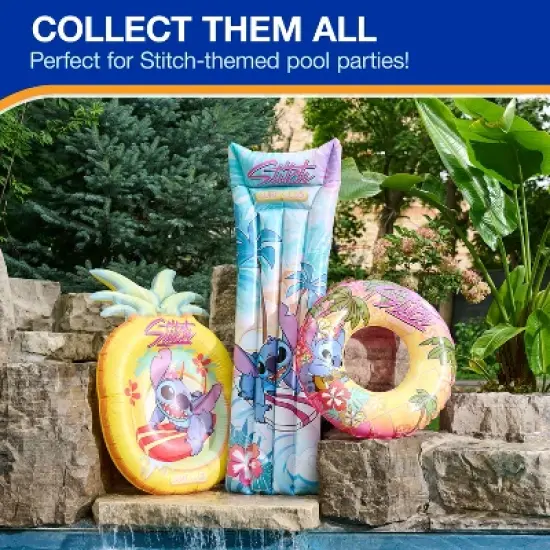 Swimways Stitch Oversized Float: Disney PVC Pool Lounger image {4}