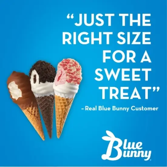 Blue Bunny Frozen Mini Swirls Variety Pack - Classics - 8ct image {4}
