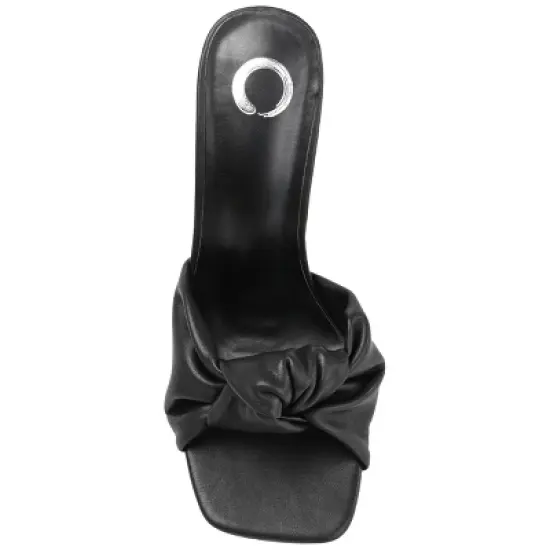 Journee Collection Womens Diorra Open Toe High Stiletto Pumps image {3}