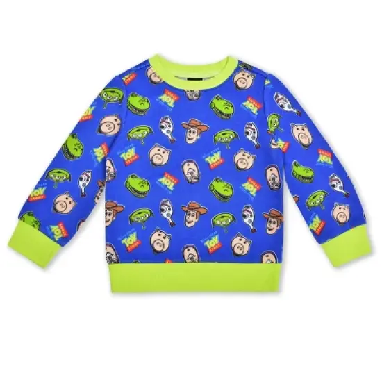 Disney Boy's 2-Pack Toy Story Allover Print Long Sleeve Graphic Shirt and Jogger Pant Set for toddler image {1}