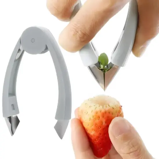 Kitcheniva Fruit Eye Peeler & Strawberry Huller Kitchen Tool image {1}