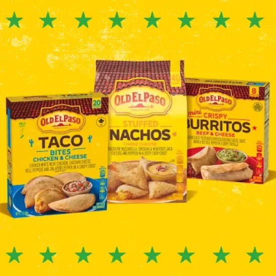 Old El Paso Frozen Chicken & Cheese Taco Bites - 13oz/20ct image {6}