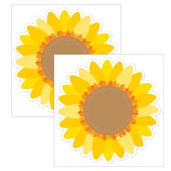 Creative Teaching Press&reg; Sunflower 6" Designer Cut-Outs, 36 Per Pack, 2 Packs image {5}