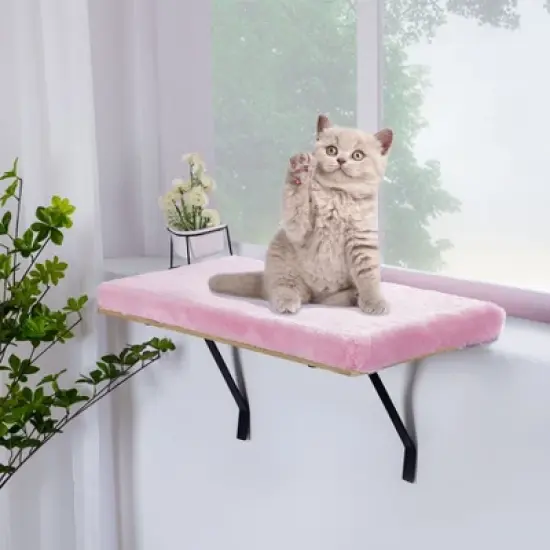 Organnice White Cat Window Perch image {1}