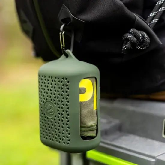 Pelican Outdoor - Multi-Use Towel with Carry Case - Ultra Absorbent Microfiber - Olive Drab image {3}