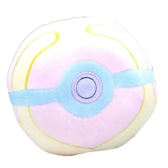 Tomy Pokemon Poke Ball 5-Inch Plush - Heal Ball image {1}