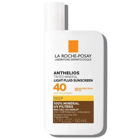 La Roche Posay Anthelios 40 Tinted Mineral Light-Fluid Sunscreen - 1.7 fl oz image {11}