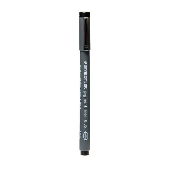 Staedtler Pigment Liner 0.05 mm black [Pack of 5] 60471-PK5 image {1}