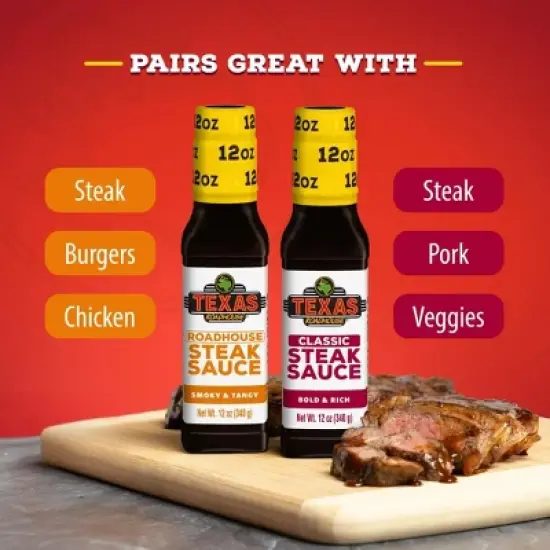 Texas Roadhouse Steak Sauce, Classic 12 Oz image {4}