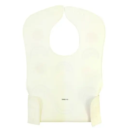 Neat Solutions Toddler Silicone Fold Down Bib - Neutral image {5}
