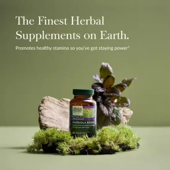 Gaia Herbs Rhodiola Rosea - Stress Support Supplement Traditionally for Supporting Healthy Stamina and Endurance - 120 Vegan Liquid Phyto-Capsules image {2}