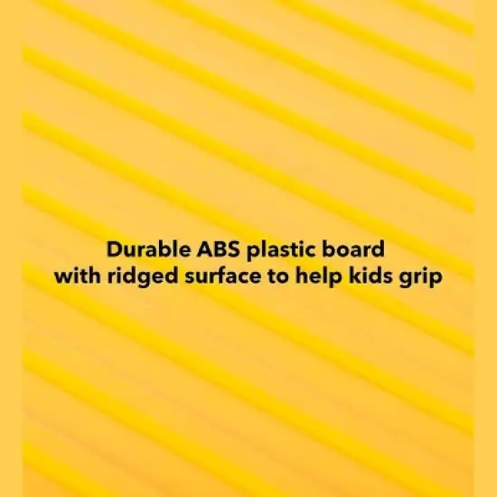 HearthSong One2Go Wiggleboard Wide-Base 3-Wheel Balance Board for Beginners image {6}