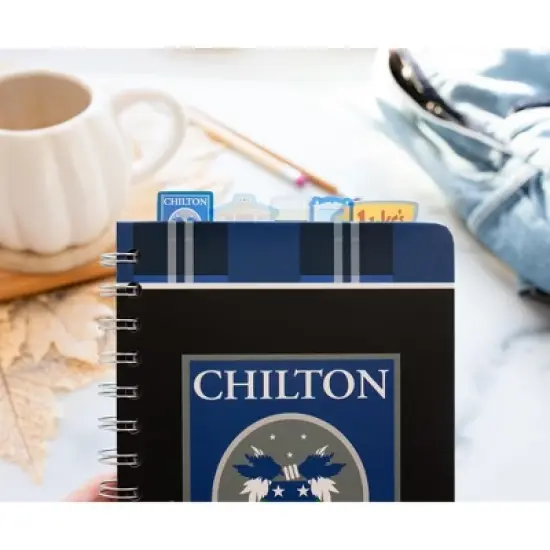 Silver Buffalo Gilmore Girls Chilton Academy 5-Tab Spiral Notebook With 75 Sheets | 5 x 8 Inch image {3}