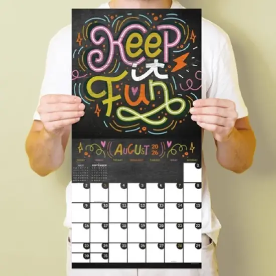 TF Publishing 13.5"x14.5" 2026 Chalk It Up Wall Calendar image {3}