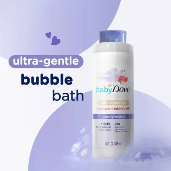 Baby Dove Calming Nights Bubble Bath - 16oz image {3}
