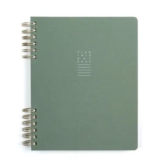 Altitude 2023-2024 Planner 8"x10" Dark Sage image {1}