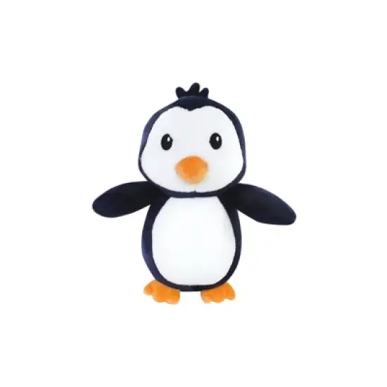Luvable Friends Infant Boy Plush Bathrobe and Toy Set, Boy Penguin, 0-9 Months image {3}