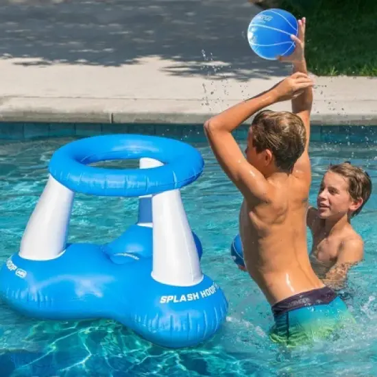 GoSports Splash Hoop Air Inflatable Pool Basketball Game image {1}