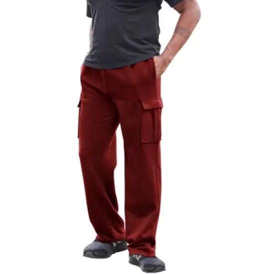 KingSize Men's Big & Tall Fleece Cargo Sweatpants image {5}