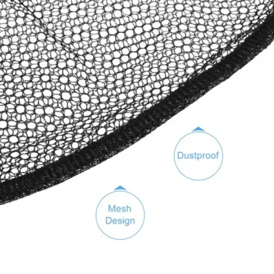 Unique Bargains Decor Washable Dustproof Soft Mesh Electric Fan Dust Covers image {2}