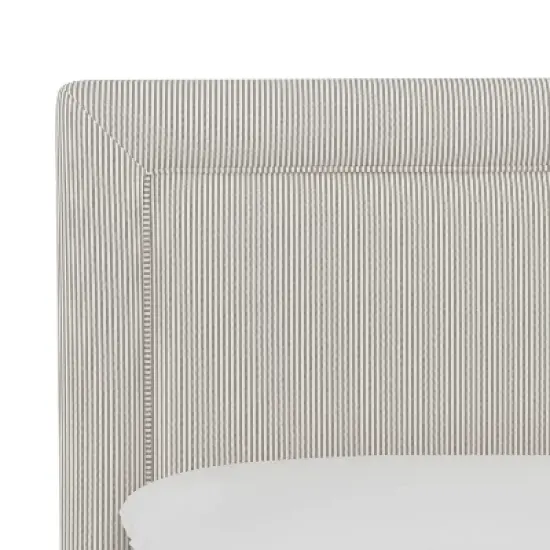 Empire Striped Upholstered Headboard - Skyline Furniture image {3}