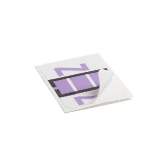 Smead A-Z Color-Coded Bar-Style End Tab Labels Letter Z Lavender 500/Roll 67096 image {4}