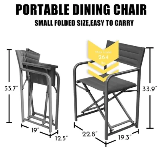 Aoodor Portable Aluminum Camping Chair image {5}