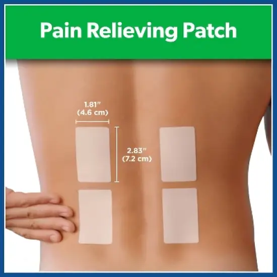 Salonpas Pain Relieving Patch - 8 Hour Pain Relief - 60ct image {2}