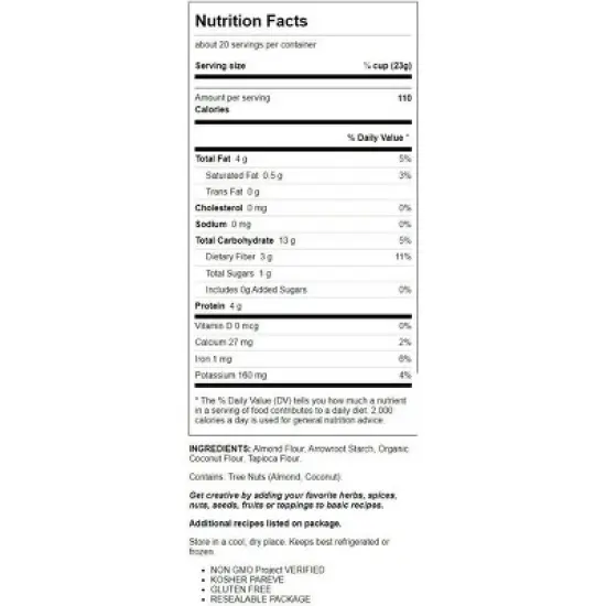 Bob's Red Mill Grain Free Paleo Baking Flour 16 oz Pkg image {1}