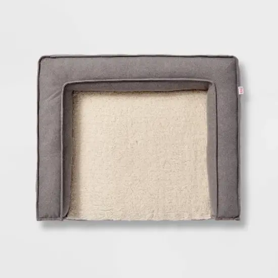 3-Sided Bolster Dog Bed - M - Boots & Barkley&trade; image {1}