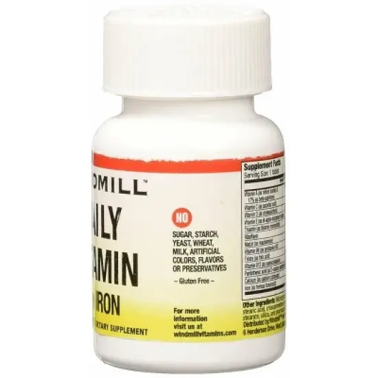 Windmill Daily Vitamin With Iron - 100 Ct image {1}