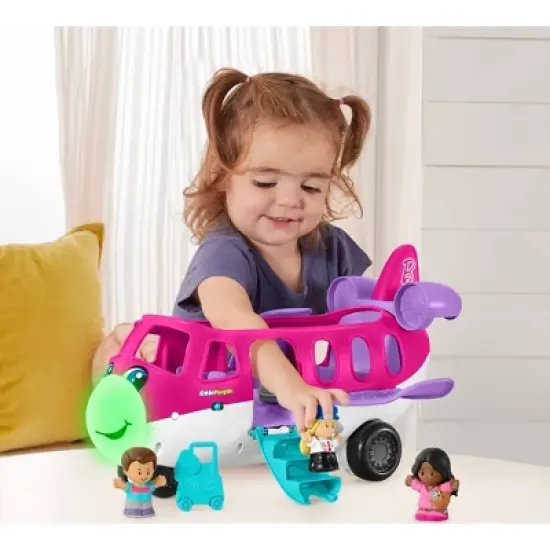 Fisher-Price Little People Barbie Dream Plane image {1}